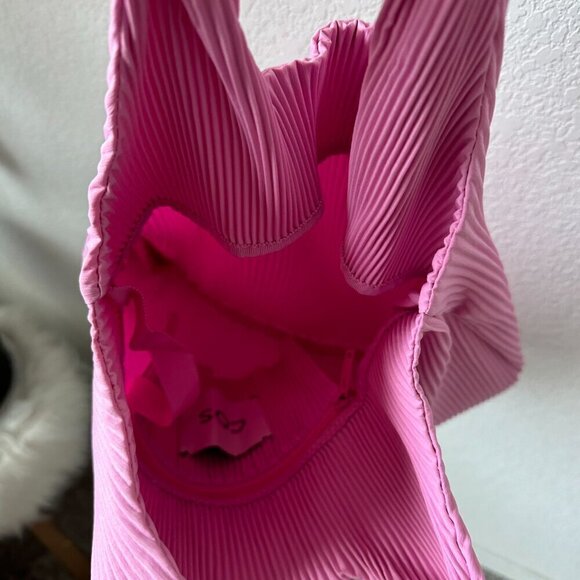 COS Large Pink Tote Bag - Picture 3 of 4